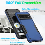 Custodia per telefono armatura antiurto antiscivolo, For Google Pixel 7 Pro, For OPPO A57 4G, For OPPO Reno7 4G