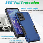 Custodia per telefono armatura antiurto antiscivolo, For vivo Y21 / Y21s / Y33, For Samsung Galaxy M13 / A13, For vivo Y35 / Y22s / Y22