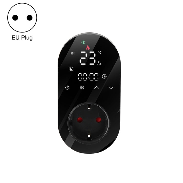 Termostato a LED plug-in, spina europea, BHT12-E, BHT12-EW