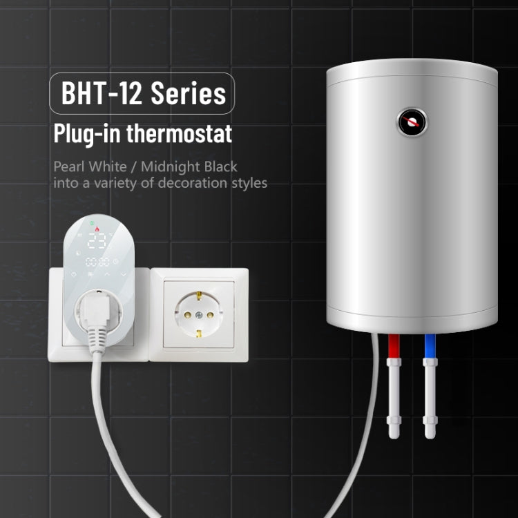 Termostato digitale a LED plug-in con sensore esterno BHT12-E