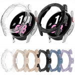Custodia protettiva per orologio per PC a mezza copertura con scala, For Samsung Galaxy Watch5 / Watch4 40mm, For Samsung Galaxy Watch5 / Watch4 44 mm
