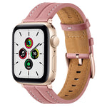 Cinturino in pelle scanalata, For Apple Watch Ultra 49mm / Series 8&7 45mm / SE 2&6&SE&5&4 44mm / 3&2&1 42mm, For Apple Watch Ultra 49mm / Series 8&7 45mm /, For Apple Watch Series 8&7 41mm / SE 2&6&SE&5&4 40mm / 3&2&1 38mm