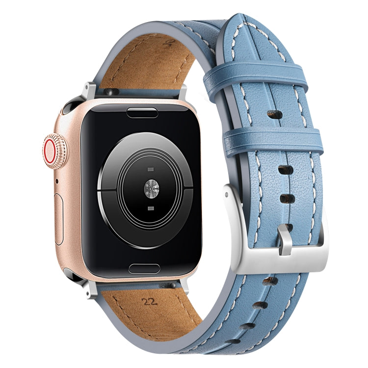 Cinturino in pelle scanalata, For Apple Watch Ultra 49mm / Series 8&7 45mm / SE 2&6&SE&5&4 44mm / 3&2&1 42mm, For Apple Watch Ultra 49mm / Series 8&7 45mm /, For Apple Watch Series 8&7 41mm / SE 2&6&SE&5&4 40mm / 3&2&1 38mm