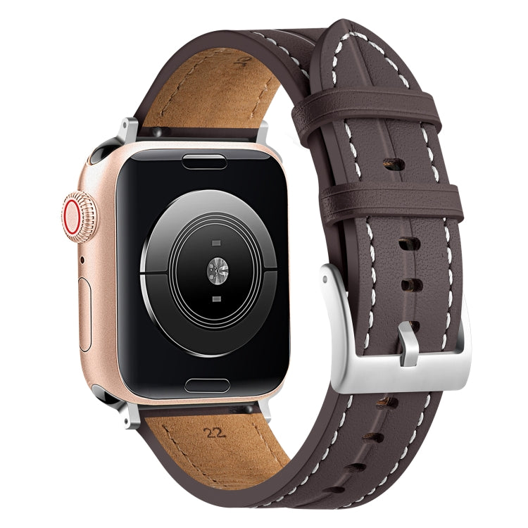 Cinturino in pelle scanalata, For Apple Watch Ultra 49mm / Series 8&7 45mm / SE 2&6&SE&5&4 44mm / 3&2&1 42mm, For Apple Watch Ultra 49mm / Series 8&7 45mm /, For Apple Watch Series 8&7 41mm / SE 2&6&SE&5&4 40mm / 3&2&1 38mm