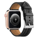 Cinturino in pelle scanalata, For Apple Watch Ultra 49mm / Series 8&7 45mm / SE 2&6&SE&5&4 44mm / 3&2&1 42mm, For Apple Watch Ultra 49mm / Series 8&7 45mm /, For Apple Watch Series 8&7 41mm / SE 2&6&SE&5&4 40mm / 3&2&1 38mm