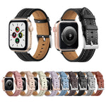 Cinturino in pelle scanalata, For Apple Watch Ultra 49mm / Series 8&7 45mm / SE 2&6&SE&5&4 44mm / 3&2&1 42mm, For Apple Watch Ultra 49mm / Series 8&7 45mm /, For Apple Watch Series 8&7 41mm / SE 2&6&SE&5&4 40mm / 3&2&1 38mm