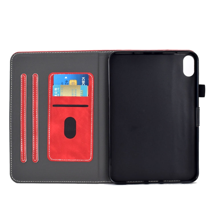 Custodia Smart in pelle per tablet con texture in pelle bovina, For iPad 10th Gen 10.9 2022