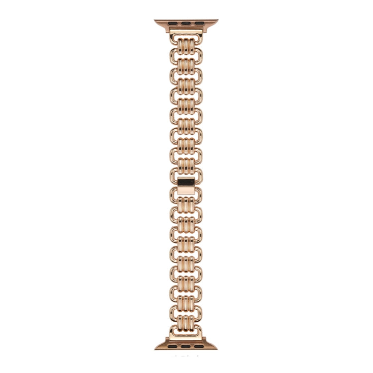 Cinturino in metallo con catena a U, For Apple Watch Ultra 49mm / Series 8&7 45mm / SE 2&6&SE&5&4 44mm / 3&2&1 42mm, For Apple Watch Series 8&7 41mm / SE 2&6&SE&5&4 40mm / 3&2&1 38mm