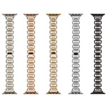 Cinturino in metallo con catena a U, For Apple Watch Ultra 49mm / Series 8&7 45mm / SE 2&6&SE&5&4 44mm / 3&2&1 42mm, For Apple Watch Series 8&7 41mm / SE 2&6&SE&5&4 40mm / 3&2&1 38mm