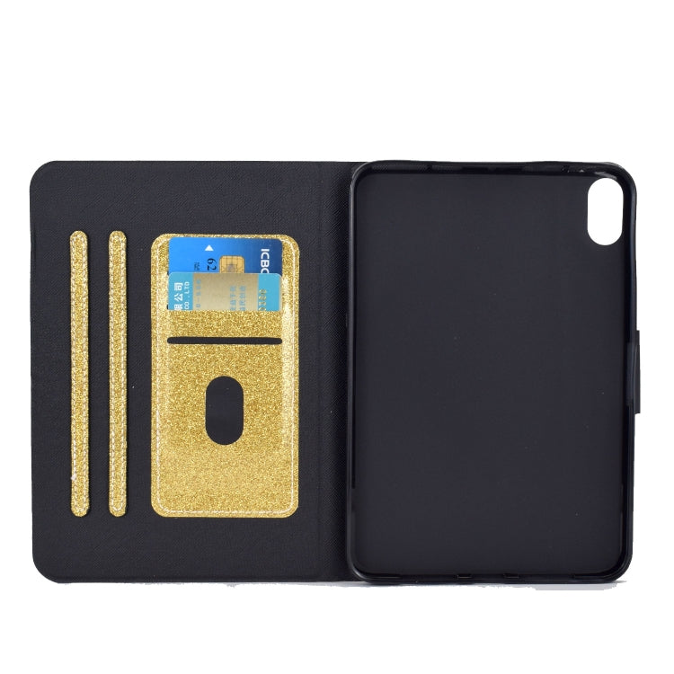 Custodia per tablet in pelle con vernice glitterata, For  iPad 10th Gen 10.9 2022