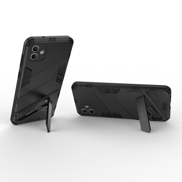 Punk Armor 2 in 1 Custodia antiurto per PC + TPU, For Samsung Galaxy A04 4G, For Samsung Galaxy A14 5G