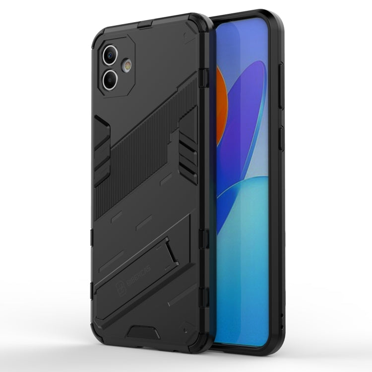 Punk Armor 2 in 1 Custodia antiurto per PC + TPU, For Samsung Galaxy A04 4G, For Samsung Galaxy A14 5G