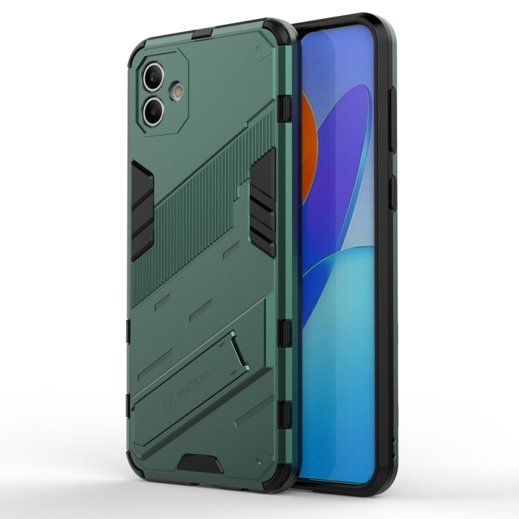 Punk Armor 2 in 1 Custodia antiurto per PC + TPU, For Samsung Galaxy A04 4G, For Samsung Galaxy A14 5G