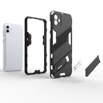 Punk Armor 2 in 1 Custodia antiurto per PC + TPU, For Samsung Galaxy A04 4G, For Samsung Galaxy A14 5G