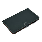 Filo per cucire Custodia in pelle piatta orizzontale tinta unita con funzione sleep e copripenna e striscia antiscivolo e slot per schede e supporto, For Galaxy Tab S6 Lite