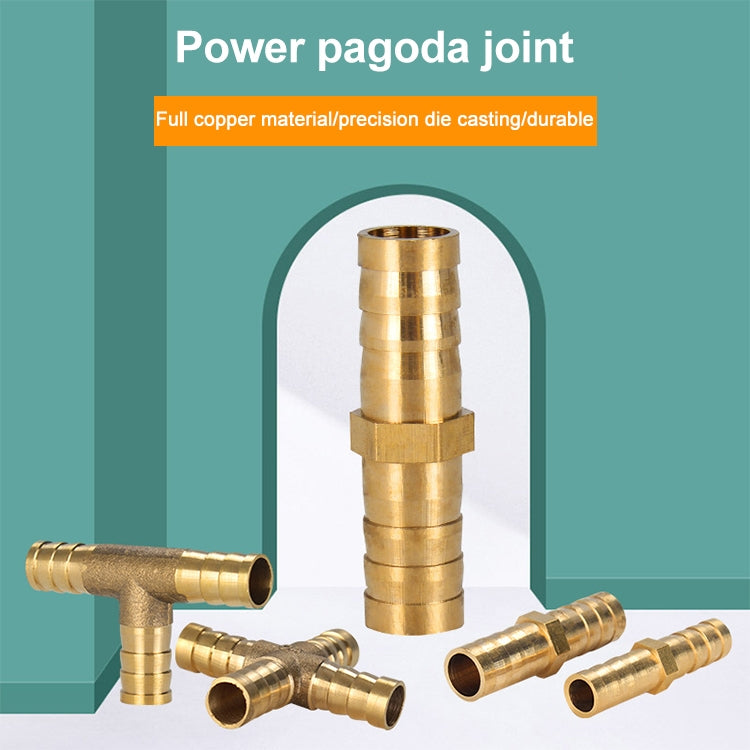 Componenti pneumatici LAIZE 10 pezzi Pagoda tipo Y a tre vie, 6mm, 8mm, 10mm, 12mm