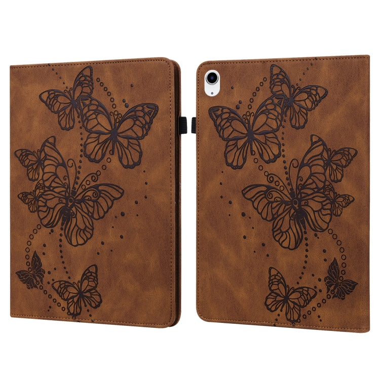 Custodia per tablet in pelle con farfalla goffrata, For iPad 10th Gen 10.9 2022