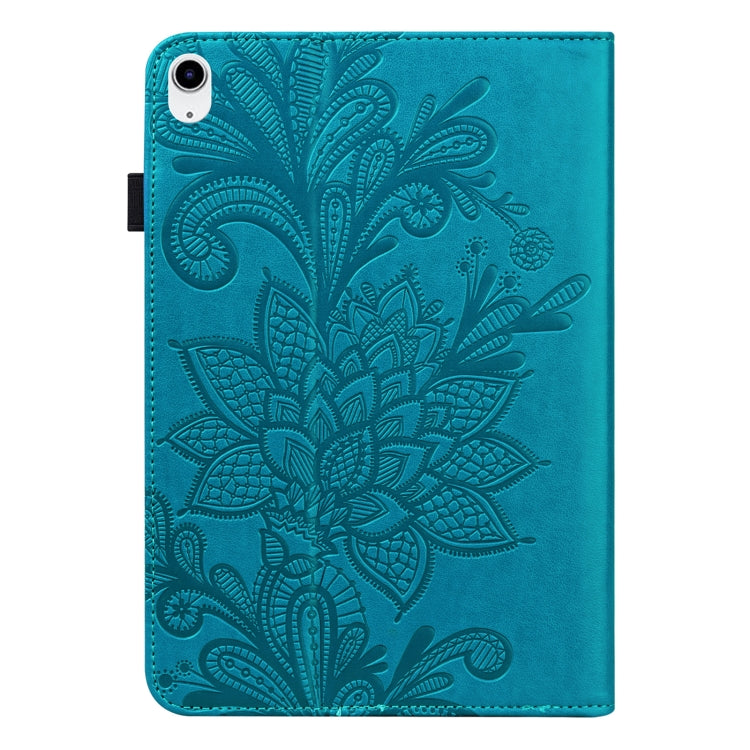 Custodia per tablet in pelle con motivo a fiori in pizzo, For iPad 10th Gen 10.9 2022