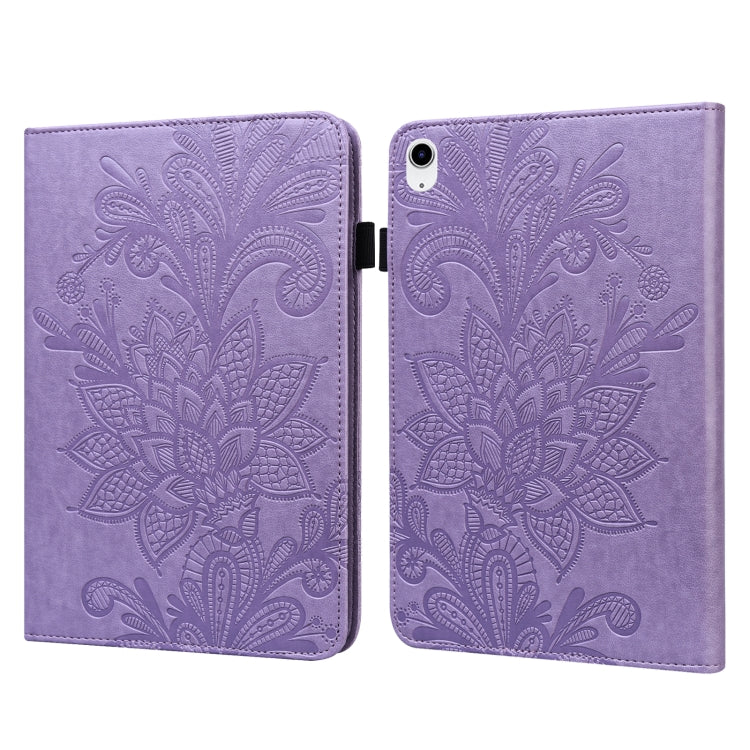 Custodia per tablet in pelle con motivo a fiori in pizzo, For iPad 10th Gen 10.9 2022
