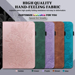 Custodia per tablet in pelle con motivo a fiori in pizzo, For iPad 10th Gen 10.9 2022