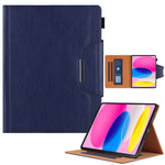 Custodia Smart Tablet in pelle con fibbia in metallo tinta unita, For iPad 10th Gen 10.9 2022