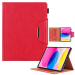 Custodia Smart Tablet in pelle con fibbia in metallo tinta unita, For iPad 10th Gen 10.9 2022