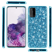 Custodia protettiva in TPU glitterata per smartphone compatibili
