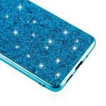 Custodia protettiva in TPU glitterata per smartphone compatibili
