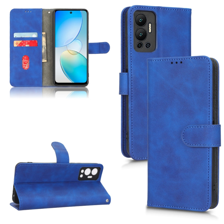 Custodia per telefono in pelle con vibrazione magnetica Skin Feel, For Infinix Hot 12, For Infinix Hot 12i, For Infinix Hot 12 Play, For Tecno Pova 3