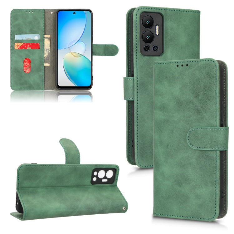 Custodia per telefono in pelle con vibrazione magnetica Skin Feel, For Infinix Hot 12, For Infinix Hot 12i, For Infinix Hot 12 Play, For Tecno Pova 3