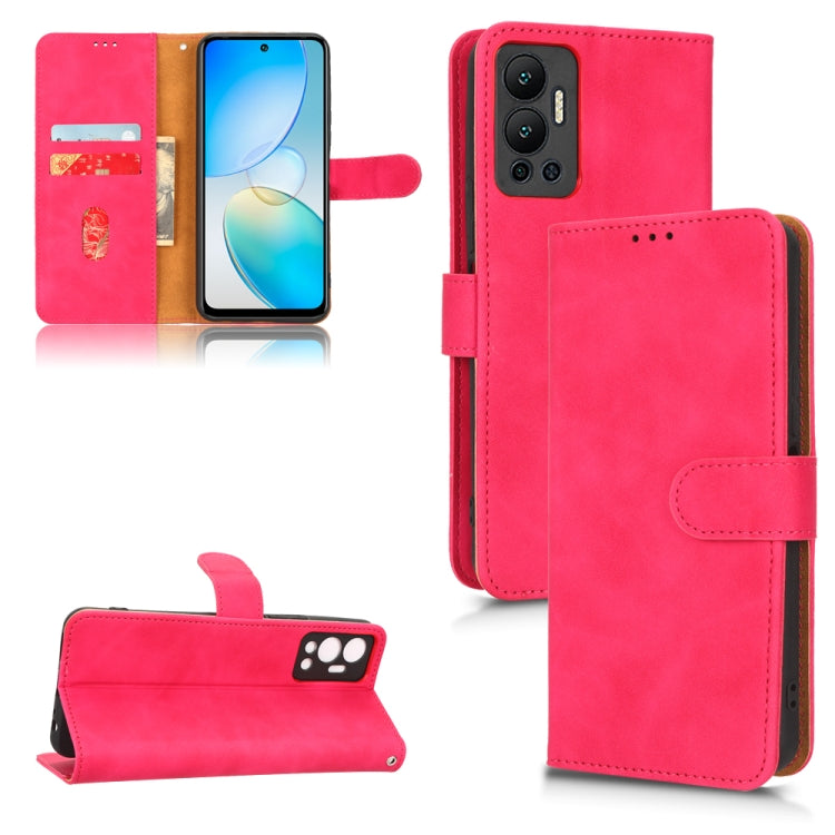 Custodia per telefono in pelle con vibrazione magnetica Skin Feel, For Infinix Hot 12, For Infinix Hot 12i, For Infinix Hot 12 Play, For Tecno Pova 3