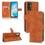Custodia per telefono in pelle con vibrazione magnetica Skin Feel, For Infinix Hot 12, For Infinix Hot 12i, For Infinix Hot 12 Play, For Tecno Pova 3