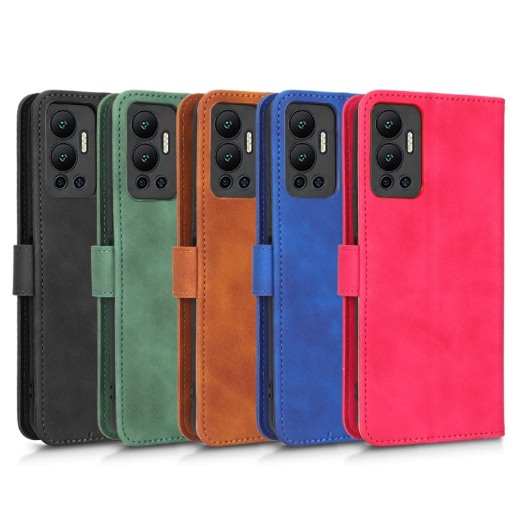 Custodia per telefono in pelle con vibrazione magnetica Skin Feel, For Infinix Hot 12, For Infinix Hot 12i, For Infinix Hot 12 Play, For Tecno Pova 3