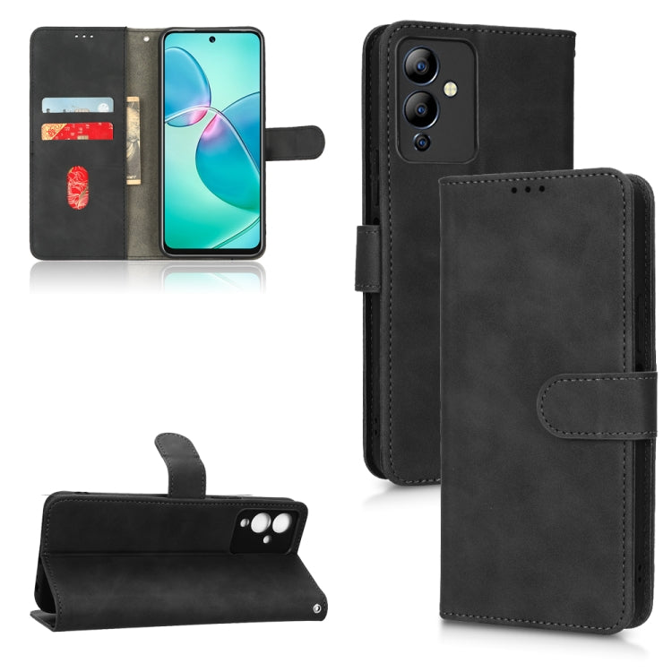 Custodia per telefono in pelle con vibrazione magnetica Skin Feel, For Infinix Hot 12, For Infinix Hot 12i, For Infinix Hot 12 Play, For Tecno Pova 3