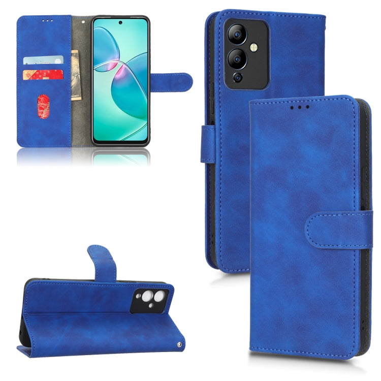 Custodia per telefono in pelle con vibrazione magnetica Skin Feel, For Infinix Hot 12, For Infinix Hot 12i, For Infinix Hot 12 Play, For Tecno Pova 3