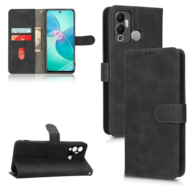 Custodia per telefono in pelle con vibrazione magnetica Skin Feel, For Infinix Hot 12, For Infinix Hot 12i, For Infinix Hot 12 Play, For Tecno Pova 3