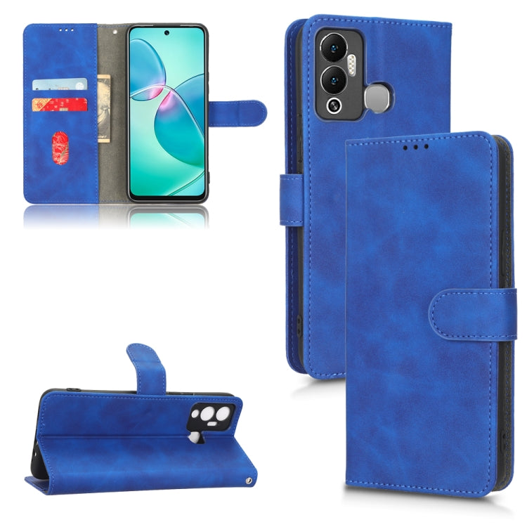Custodia per telefono in pelle con vibrazione magnetica Skin Feel, For Infinix Hot 12, For Infinix Hot 12i, For Infinix Hot 12 Play, For Tecno Pova 3