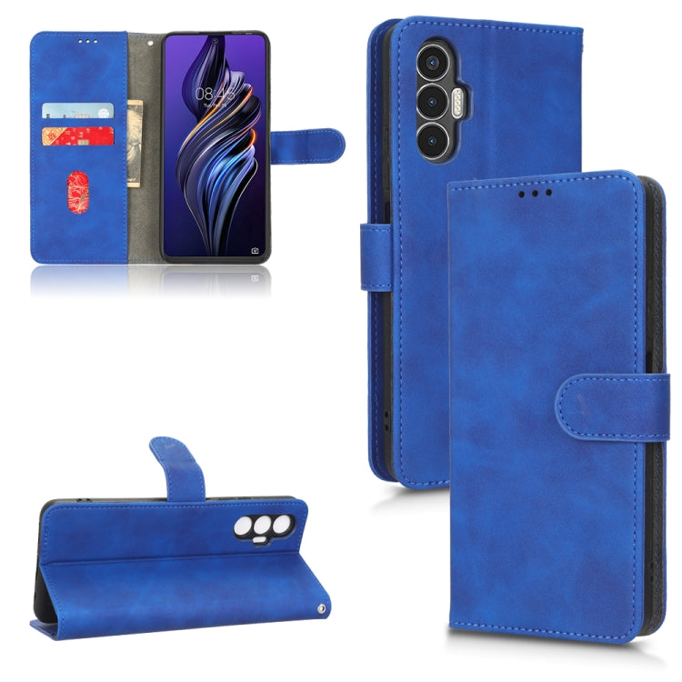 Custodia per telefono in pelle con vibrazione magnetica Skin Feel, For Infinix Hot 12, For Infinix Hot 12i, For Infinix Hot 12 Play, For Tecno Pova 3