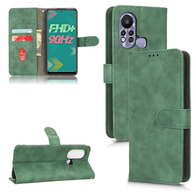 Custodia per telefono in pelle con vibrazione magnetica Skin Feel, For Tecno Camon 19 Neo, For Infinix Hot 11s, For Infinix Hot 10 Play, For Infinix Note 11 Pro