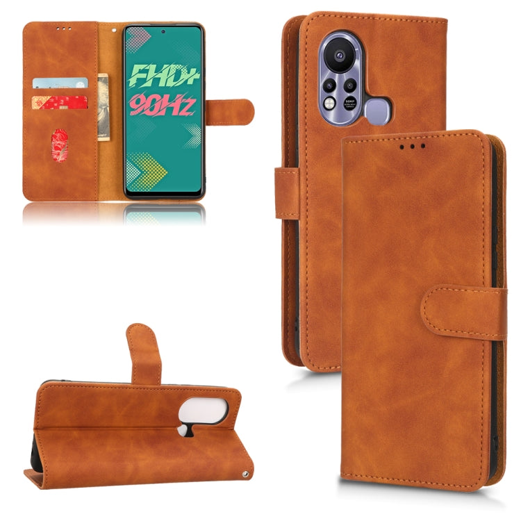 Custodia per telefono in pelle con vibrazione magnetica Skin Feel, For Tecno Camon 19 Neo, For Infinix Hot 11s, For Infinix Hot 10 Play, For Infinix Note 11 Pro