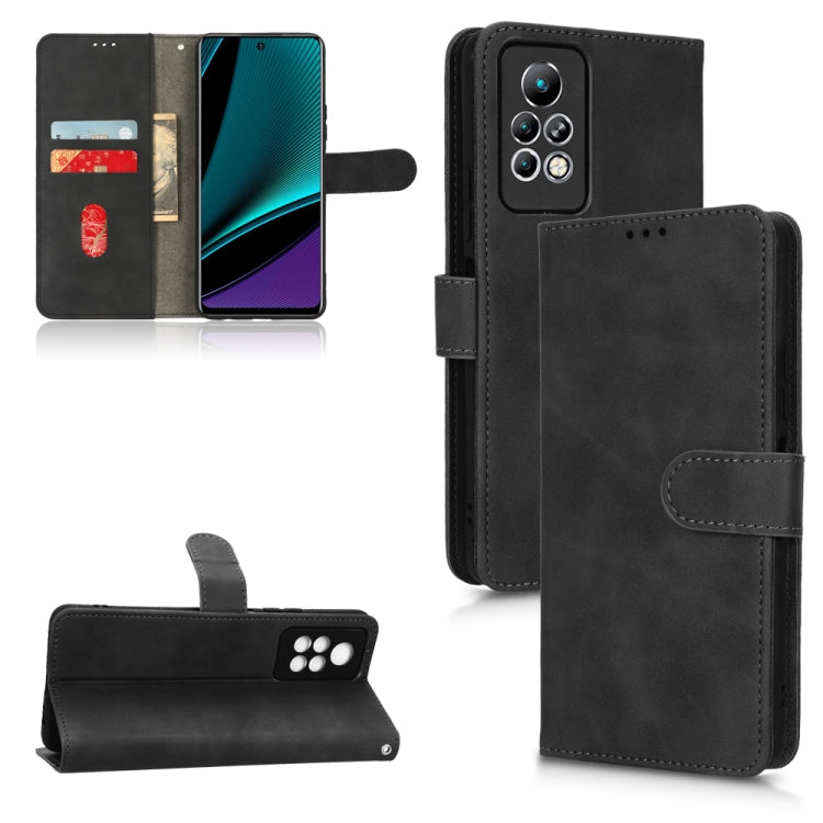 Custodia per telefono in pelle con vibrazione magnetica Skin Feel, For Tecno Camon 19 Neo, For Infinix Hot 11s, For Infinix Hot 10 Play, For Infinix Note 11 Pro