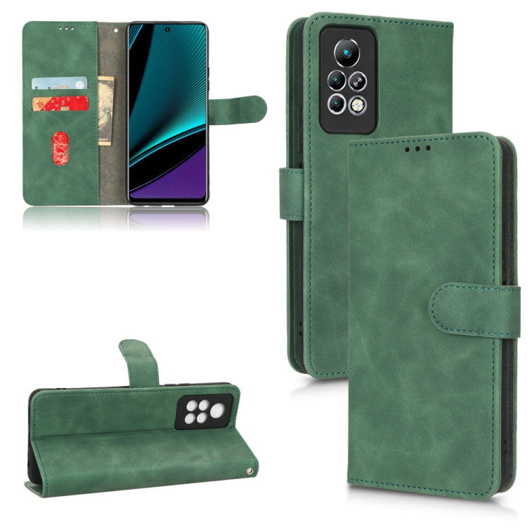 Custodia per telefono in pelle con vibrazione magnetica Skin Feel, For Tecno Camon 19 Neo, For Infinix Hot 11s, For Infinix Hot 10 Play, For Infinix Note 11 Pro