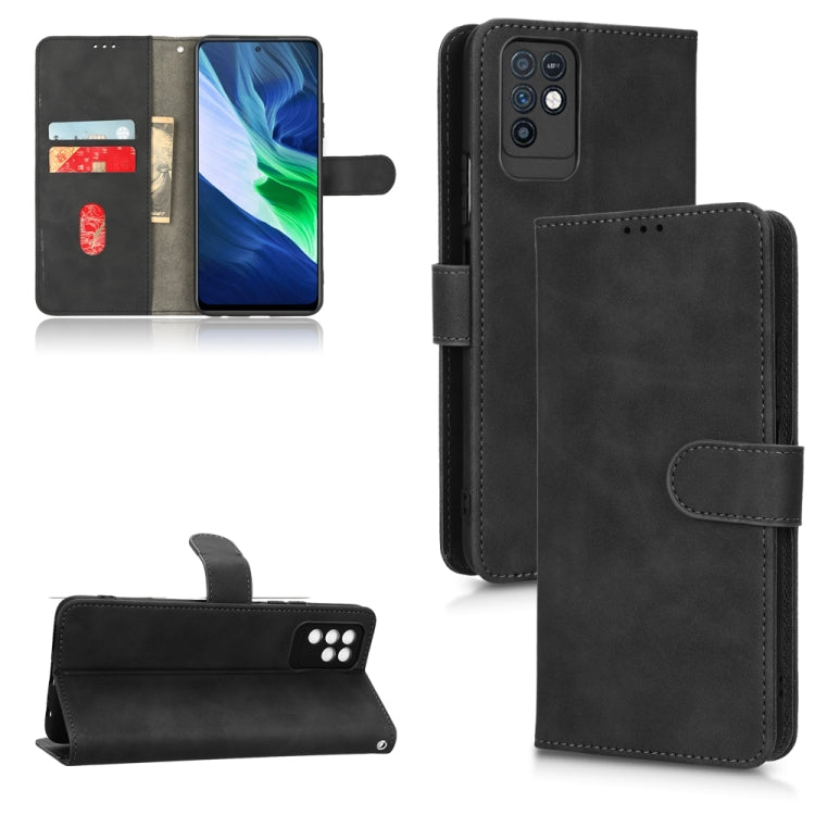 Custodia per telefono in pelle con vibrazione magnetica Skin Feel, For Infinix Note 10, For Motorola Moto G62 4G, For Sharp Aquos Sense 7 Plus, For OPPO A17