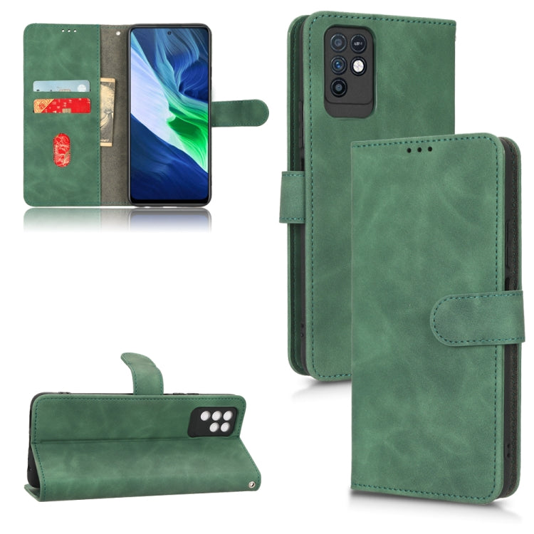 Custodia per telefono in pelle con vibrazione magnetica Skin Feel, For Infinix Note 10, For Motorola Moto G62 4G, For Sharp Aquos Sense 7 Plus, For OPPO A17