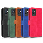 Custodia per telefono in pelle con vibrazione magnetica Skin Feel, For Infinix Note 10, For Motorola Moto G62 4G, For Sharp Aquos Sense 7 Plus, For OPPO A17