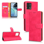 Custodia per telefono in pelle con vibrazione magnetica Skin Feel, For Infinix Note 10, For Motorola Moto G62 4G, For Sharp Aquos Sense 7 Plus, For OPPO A17