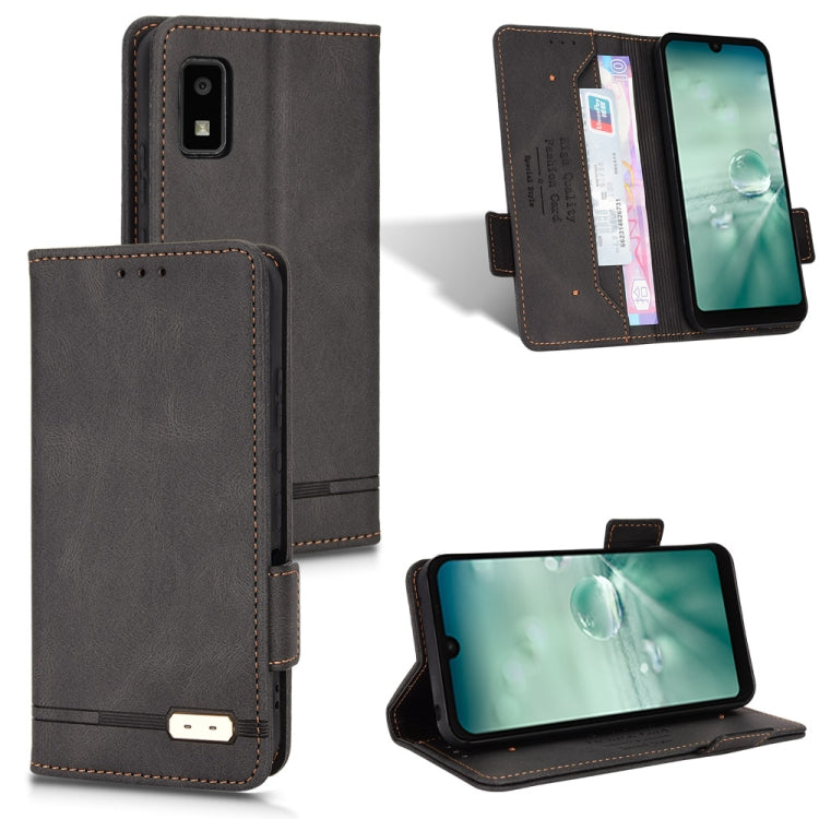Custodia per telefono in pelle con chiusura magnetica, For OPPO A17, For Sharp Aquos Wish SHG06
