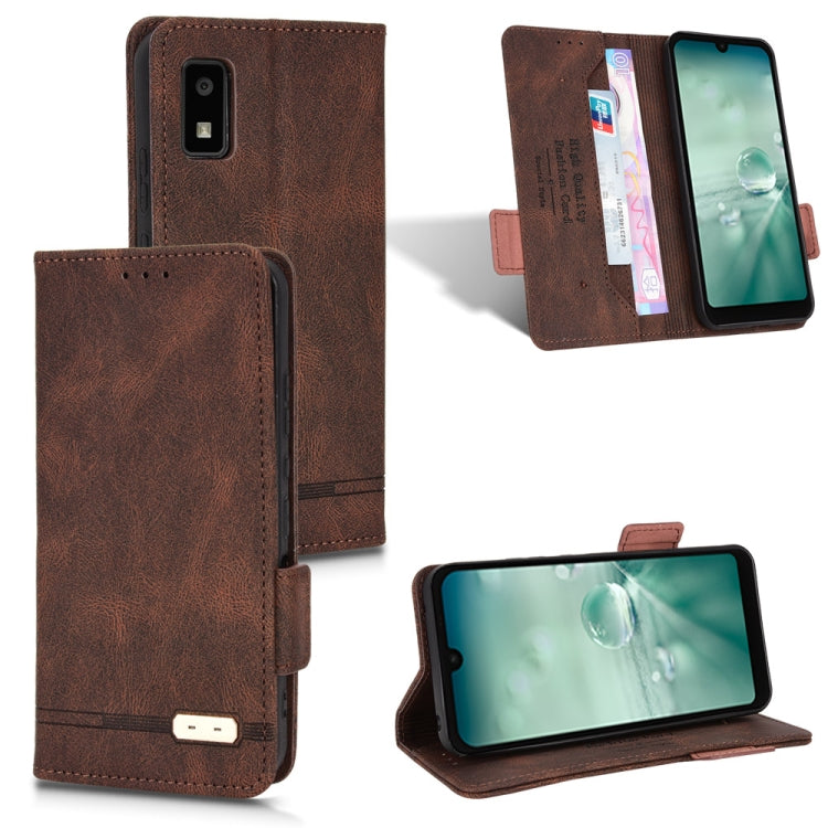 Custodia per telefono in pelle con chiusura magnetica, For OPPO A17, For Sharp Aquos Wish SHG06