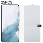 Pellicola idrogel antideflagrante per protezione schermo intero da 25 pezzi, For Samsung Galaxy S23 5G (25 PCS), For Samsung Galaxy S23+ 5G (25 PCS), For Samsung Galaxy S23 Ultra 5G (25 PCS)