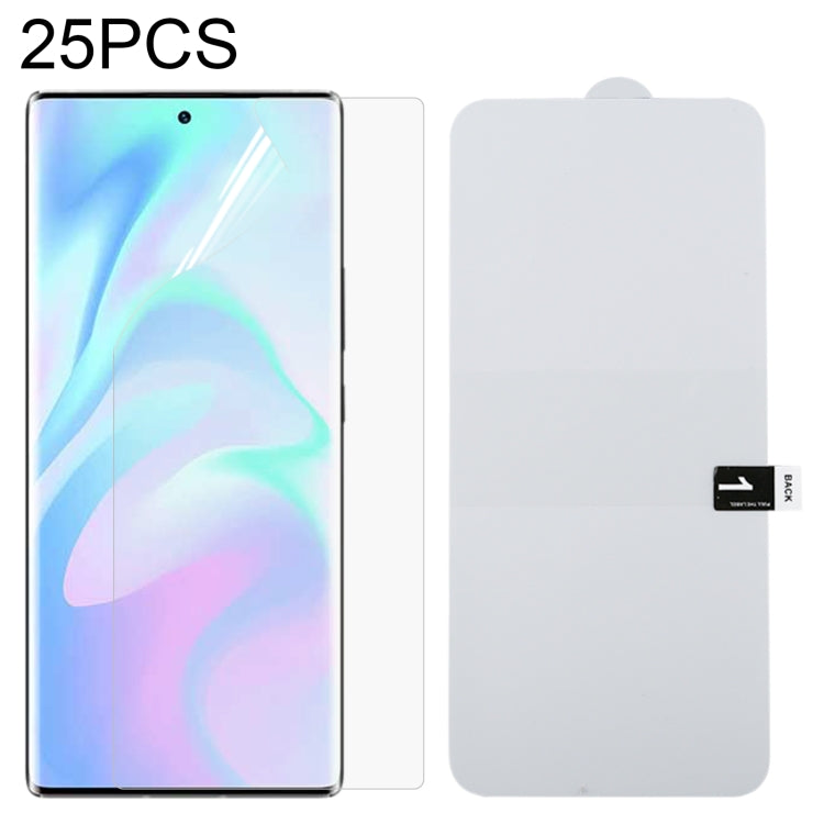 Pellicola idrogel antideflagrante per protezione schermo intero da 25 pezzi, For Samsung Galaxy S23 5G (25 PCS), For Samsung Galaxy S23+ 5G (25 PCS), For Samsung Galaxy S23 Ultra 5G (25 PCS)